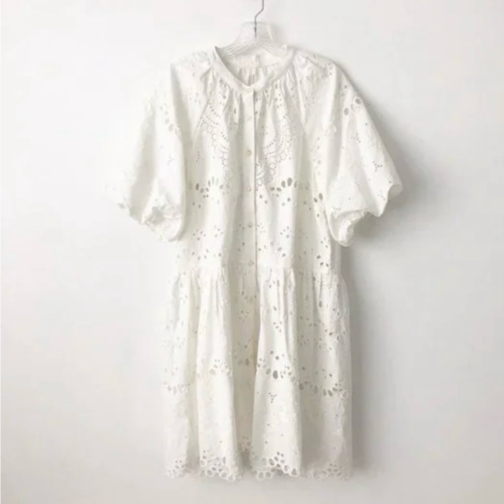 Anthropologie + Tallulah Eyelet dress